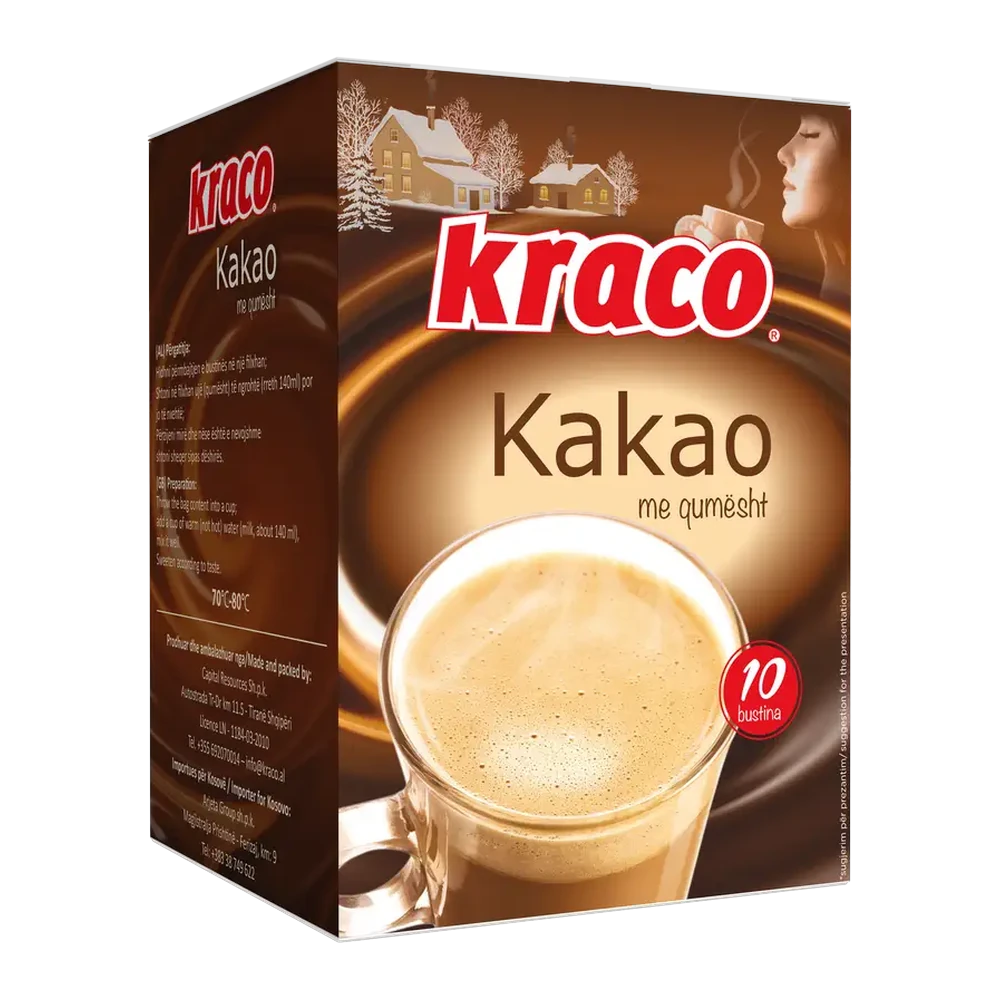 Kraco, Kakao me qumësht